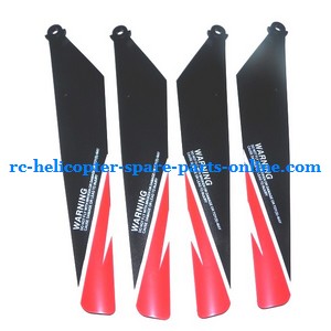 Ming Ji 802 802A 802B RC helicopter spare parts todayrc toys listing main blades (Red)