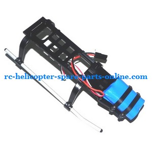 Ming Ji 802 802A 802B RC helicopter spare parts todayrc toys listing undercarriage + battery (Set)