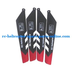 Sky King HCW 8500 8501 RC helicopter spare parts todayrc toys listing main blades (Black)
