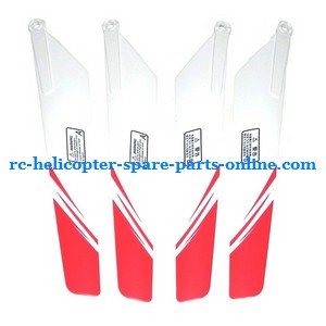 Sky King HCW 8500 8501 RC helicopter spare parts todayrc toys listing main blades (same as hcw 551 Red)