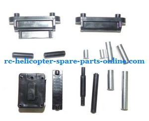 Sky King HCW 8500 8501 RC helicopter spare parts todayrc toys listing tail tube fixed and support set in the frame etc.