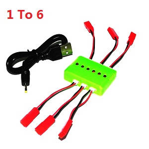 Huanqi 898B HQ 898B RC quadcopter drone spare parts todayrc toys listing 1 to 6 charger box set