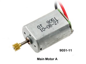 Shuang Ma 9051 9051A 9051B SM 9051 RC helicopter spare parts todayrc toys listing main motor with long shaft