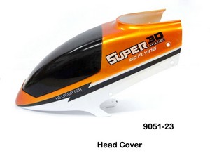 Shuang Ma 9051 9051A 9051B SM 9051 RC helicopter spare parts todayrc toys listing head cover (9051B)