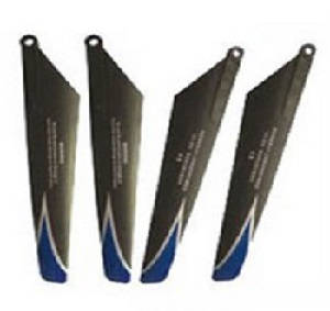 SYMA S033 S033G S33(2.4G) RC helicopter spare parts todayrc toys listing 1 sets main blades (Upgrade Black-Blue)