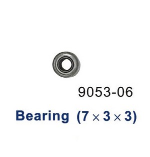 Shuang Ma 9053 SM 9053 RC helicopter spare parts todayrc toys listing bearing (Medium 7*3*3mm)