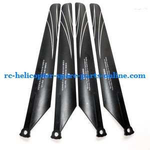 Double Horse 9115 DH 9115 RC helicopter spare parts todayrc toys listing main blades (2x upper + 2x lower)