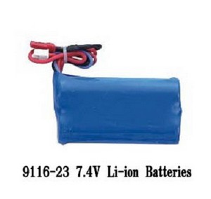 Double Horse 9116 DH 9116 RC helicopter spare parts todayrc toys listing battery 7.4V 650MAH