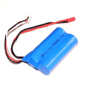Double Horse 9118 DH 9118 RC helicopter spare parts todayrc toys listing battery (7.4V 1500mah red JST plug) - Click Image to Close