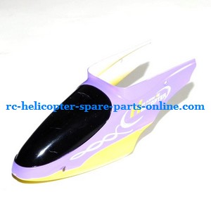 Great Wall 9958 Xieda 9958 GW 9958 RC helicopter spare parts todayrc toys listing head cover (Purple)