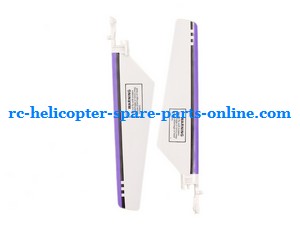Great Wall 9958 Xieda 9958 GW 9958 RC helicopter spare parts todayrc toys listing main blades (Purple)