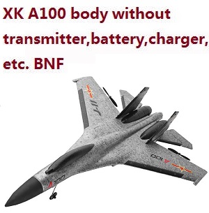 Wltoys XK A100 body without transmitter,battery,charger,etc. BNF Gray