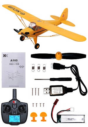 Wltoys XK A160 brushless motor airplane with 1 battery RTF