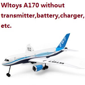 Wltoys XK A170 B787 airplanes without transmitter, battery, charger, etc. BNF