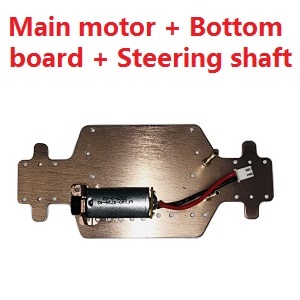 Wltoys A252 RC Car spare parts todayrc toys listing main motor + bottom board + steering shaft