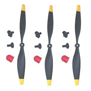 Wltoys XK A210 T28 UM 365 NAVY RC Airplanes Aircraft spare parts main blade + fixed seat + Red cap 3sets