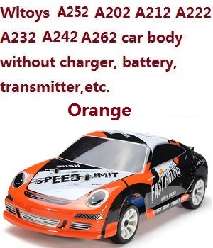 Car body without transmitter,battery,charger,etc. (A232 transmitter can use this one)