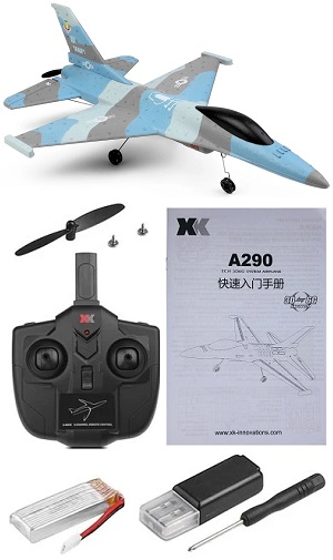 Wltoys XK A290 RC Airplanes with 1 battery RTF - Click Image to Close