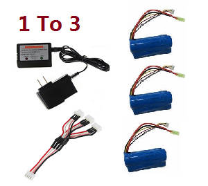 Flame Strike FXD A68690 helicopter spare parts todayrc toys listing 1 to 3 charger set + 3* 11.1V 1500mAh battery set
