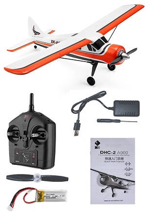 Wltoys XK A900 RC Airplanes with 1 battery RTF