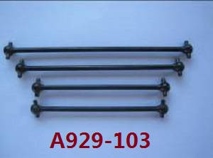 Wltoys A929 RC Car spare parts todayrc toys listing drive shafts A and B A929-103