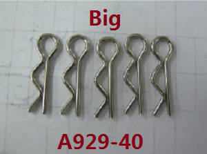 Wltoys A929 RC Car spare parts todayrc toys listing big R pin 5pcs A929-40