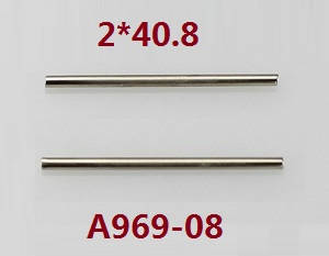 Wltoys A949 Wltoys 184012 XKS WL Tech XK RC Car spare parts todayrc toys listing swing arm pin 2*40.8 A969-08