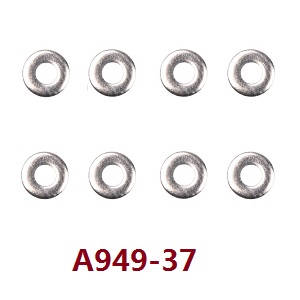 Wltoys A949 Wltoys 184012 XKS WL Tech XK RC Car spare parts todayrc toys listing swing arm gaskets A949-37 - Click Image to Close