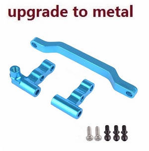 Wltoys A949 RC Car spare parts todayrc toys listing Steering connector + steering seat A + steering gear B (Metal)
