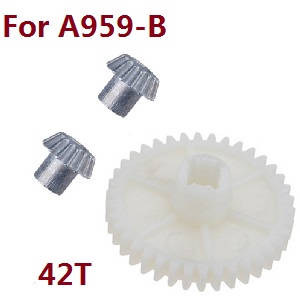 Wltoys A959 A959-A A959-B RC Car spare parts todayrc toys listing Reduction gear + driving gear for A959-B - Click Image to Close