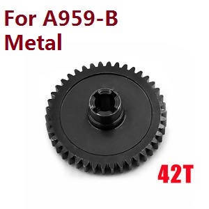 Wltoys A959 A959-A A959-B RC Car spare parts todayrc toys listing Reduction gear (Metal) for A959-B - Click Image to Close
