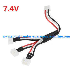 Wltoys A959 A959-A A959-B RC Car spare parts todayrc toys listing 1 to 3 charger wire 7.V