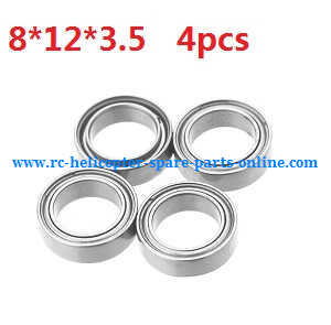 Wltoys A959 A959-A A959-B RC Car spare parts todayrc toys listing Bearing (8*12*3.5 4pcs)