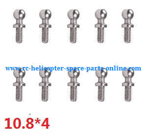 Wltoys A959 A959-A A959-B RC Car spare parts todayrc toys listing screws 10.8*4 10pcs - Click Image to Close