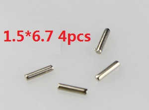 Wltoys A959 A959-A A959-B RC Car spare parts todayrc toys listing Axle pin 1.5*6.7 4pcs - Click Image to Close