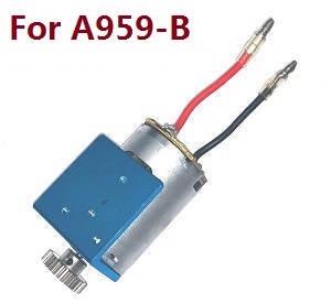 Wltoys A959 A959-A A959-B RC Car spare parts todayrc toys listing 540 main motor with fixed metal board and driven gear (For A959-B)