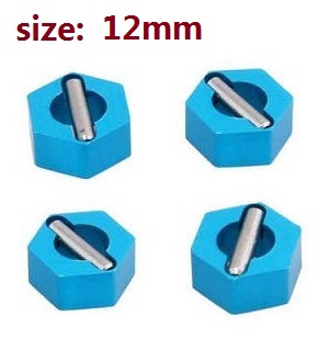 Wltoys A959 A959-A A959-B RC Car spare parts todayrc toys listing Aluminum Hex Hub Adapter (Metal) size 12mm