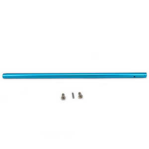 Wltoys A959 A959-A A959-B RC Car spare parts todayrc toys listing alloy aluminum Central drive shaft (Blue) - Click Image to Close