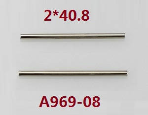 Wltoys A969 A969-A A969-B RC Car spare parts todayrc toys listing swing arm pin 2*40.8 A969-08 - Click Image to Close