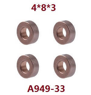 Wltoys A969 A969-A A969-B RC Car spare parts todayrc toys listing bearing 4*8*3 A949-33 - Click Image to Close