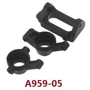 Wltoys A969 A969-A A969-B RC Car spare parts todayrc toys listing C shape seat + steering cup + steering seat A959-05