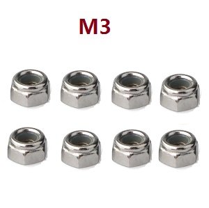 Wltoys A979 A979-A A979-B RC Car spare parts todayrc toys listing M3 nuts for fixed the wheels A949-49 - Click Image to Close