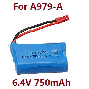 Wltoys A979 A979-A A979-B RC Car spare parts todayrc toys listing 6.4V 750mAh battery (For A979-A) - Click Image to Close