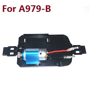 Wltoys A979 A979-A A979-B RC Car spare parts todayrc toys listing bottom board with main motor set (For A979-B)