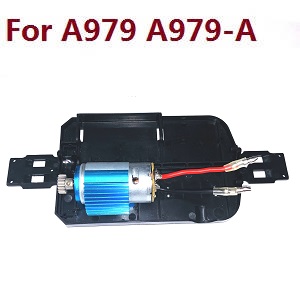 Wltoys A979 A979-A A979-B RC Car spare parts todayrc toys listing bottom board with main motor set (For A979 A979-A) - Click Image to Close