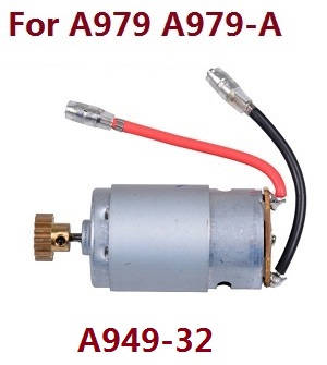 Wltoys A979 A979-A A979-B RC Car spare parts todayrc toys listing 390 main motor (For A979 A979-A) - Click Image to Close