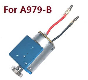 Wltoys A979 A979-A A979-B RC Car spare parts todayrc toys listing 540 main motor with motor gear and fixed board (For A979-B) - Click Image to Close