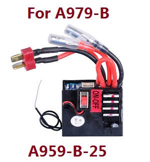 Wltoys A979 A979-A A979-B RC Car spare parts todayrc toys listing PCB board A959-B-25 (For A979-B)