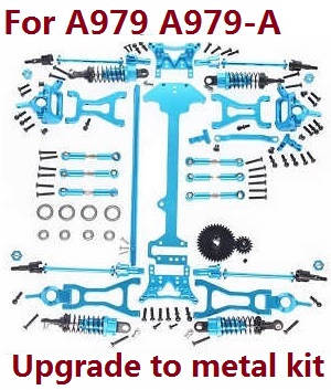 Wltoys A979 A979-A A979-B RC Car spare parts todayrc toys listing upgrade to metal kit (For A979 A979-A)