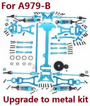 Wltoys A979 A979-A A979-B RC Car spare parts todayrc toys listing upgrade to metal kit (For A979-B)
